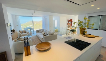 Resa Estates Ibiza for sale koop penthouse Cala Vadella Living 2.jpeg